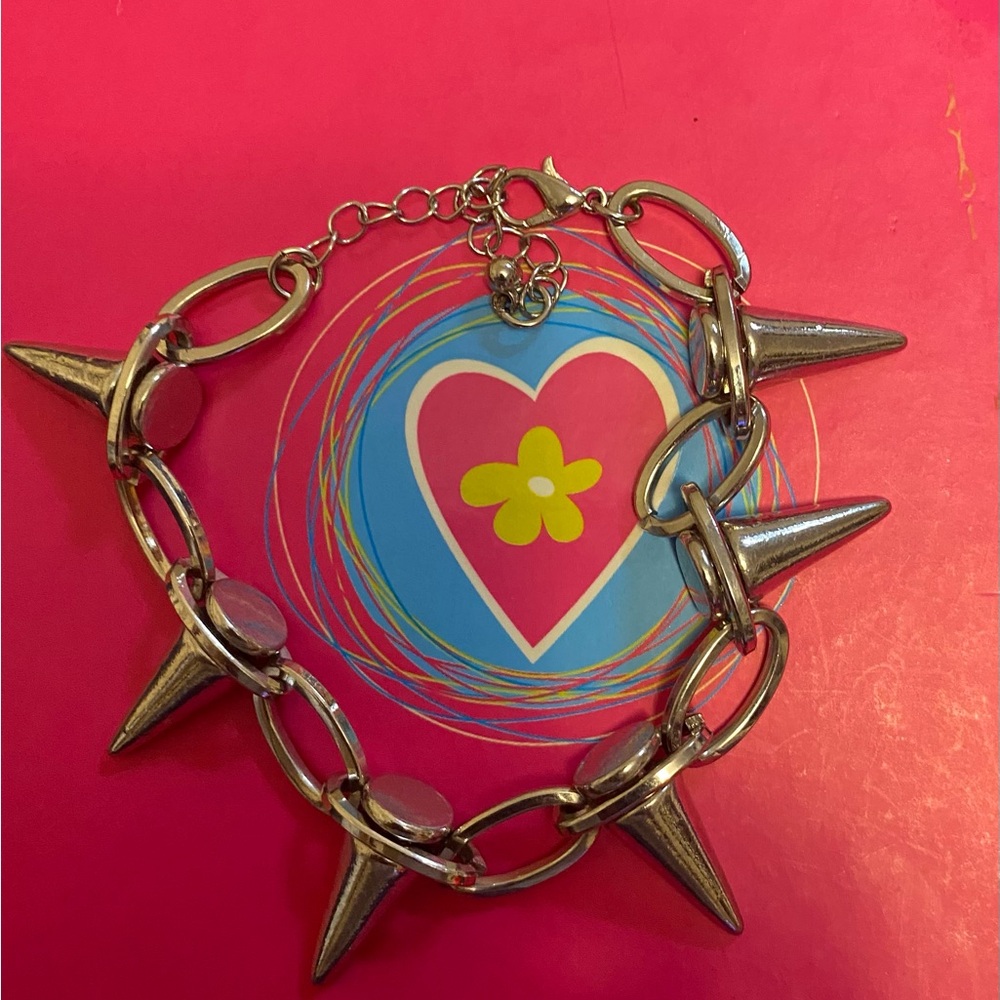 Gothic Spiked Bracelet